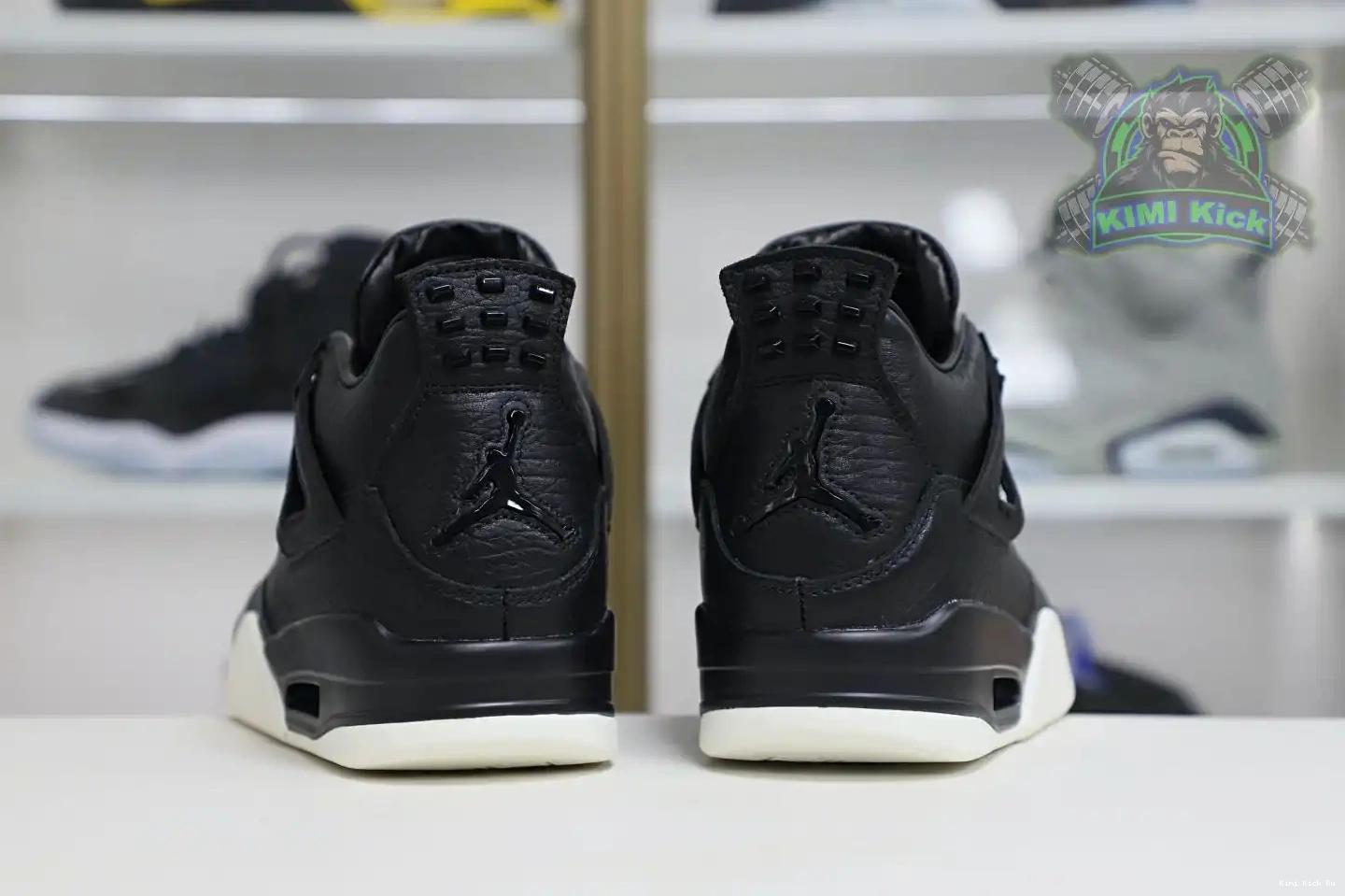 black retro Jordan Kimikick Air 4 ponyhair Jordan 0815